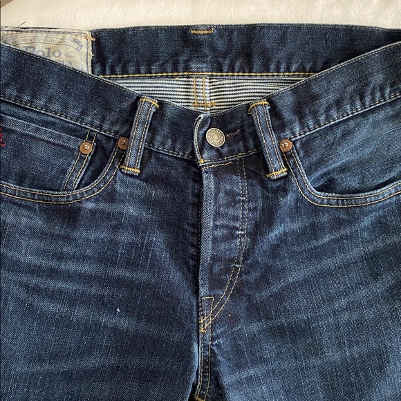 Polo by Ralph Lauren Sullivan Slim Button Fly Dark wash jeans Size 31 / 32 - Picture 5 of 16